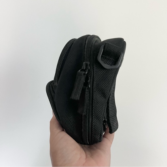 Sony Cybershot Digital Camera Bag Holder Zippered Closure with Belt Loop Black - Picture 4 of 5